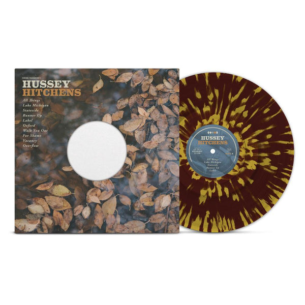 Hussey - Hitchens Exclusive Limited Edition Burgundy W/ Gold Splatter Vinyl LP Record