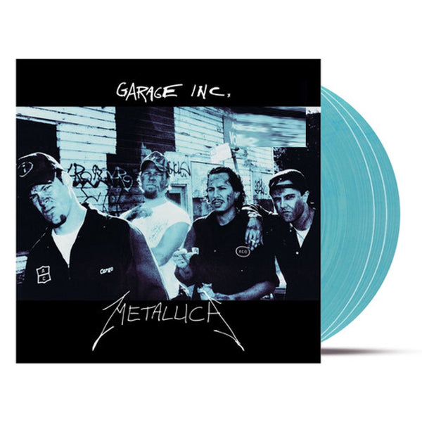 Metallica - Garage Inc Exclusive Limited Edition Fade To Blue 3LP Color Vinyl 3xLP Record