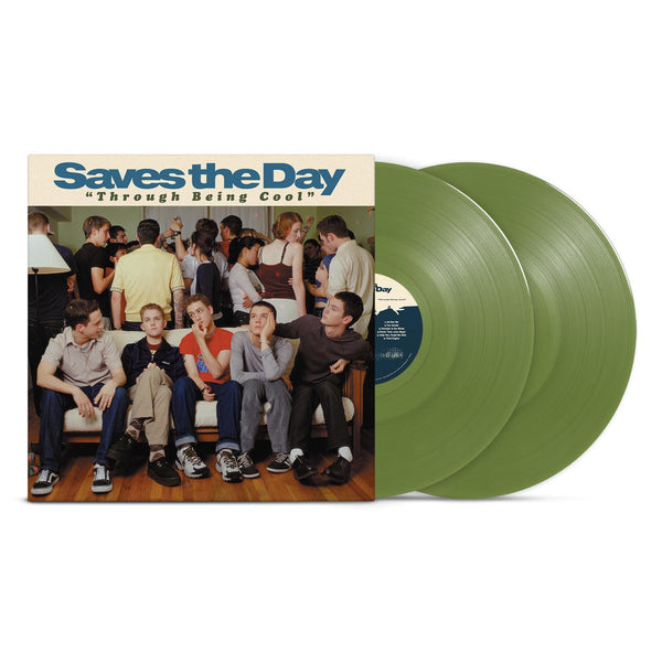 Saves The Day - Through Being Cool 20 Year Anniversary Exclusive Limited Edition Opaque Green LP Record