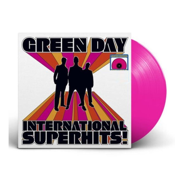 Green Day - International Superhits Exclusive Magenta Vinyl LP Record