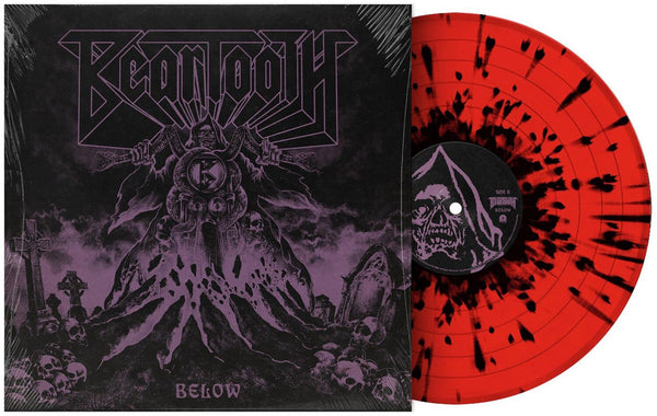 Beartooth - Below Exclusive Red and Black Splattered Vinyl LP Record