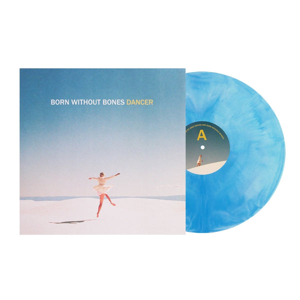 Born Without Bones - Dancer Exclusive Bone/Blue Jay Galax Color Vinyl LP Limited Edition #1250 Copies