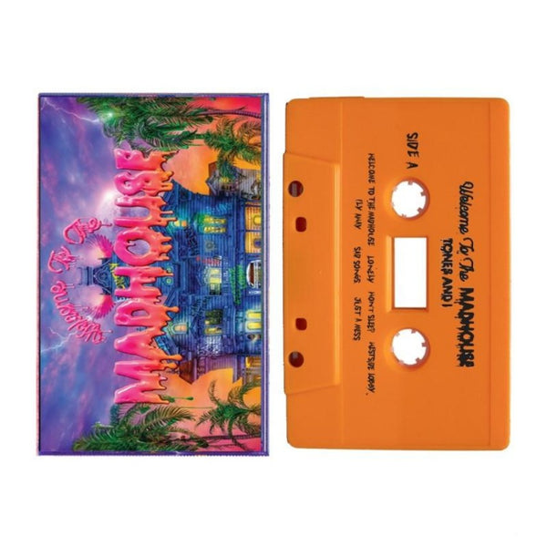 Tones and I - Welcome To The Madhouse Exclusive Orange Colourway Cassette Tape (Spotify Fans)