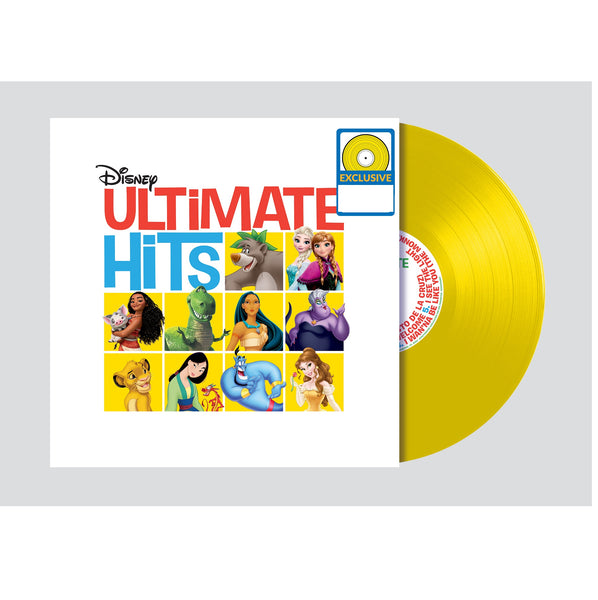 Various Artist - Disney Ultimate Hits Vol.1 Exclusive Limited Edition Translucent Yellow Vinyl LP Record