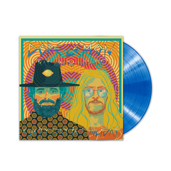 Dope Lemon - Every Day Is a Holiday Exclusive Limited Edition Blue Color Signed 7" Vinyl LP