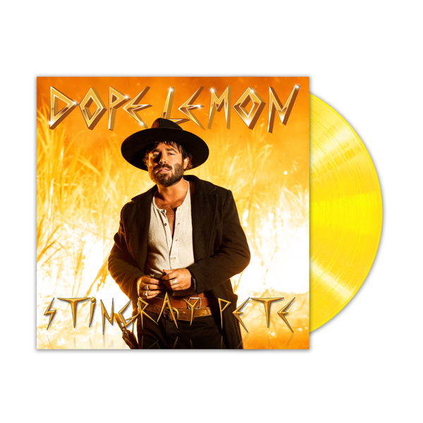 Dope Lemon - Stingray Pete Exclusive Limited Edition Gold Color Signed 7" Vinyl LP Record