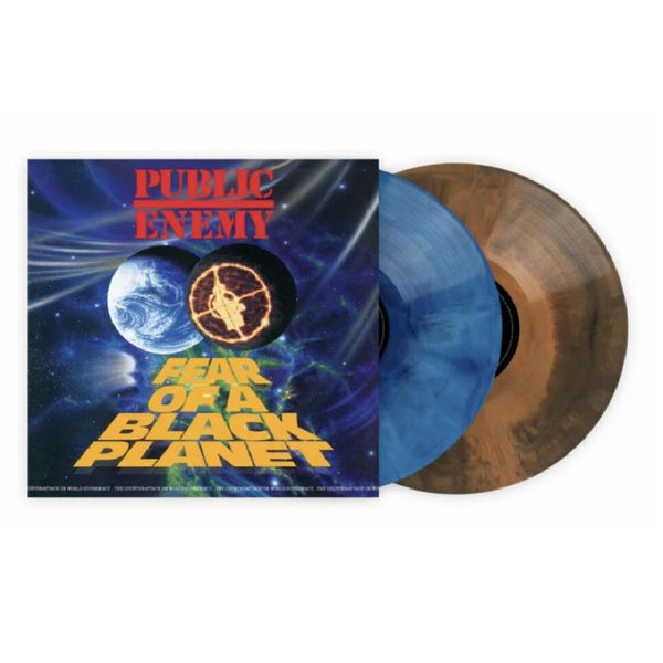 Public Enemy - Fear of a Black Planet Exclusive Club Edition Galaxy Blue and Brown 2LP Vinyl Record