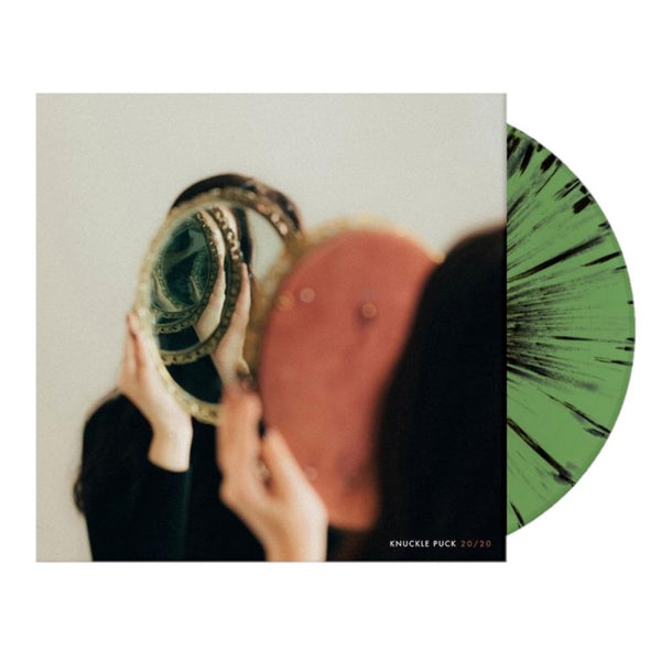 Knuckle Puck 20/20 Exclusive Green with Black Splatter LP Vinyl Record Limited Edition # 333