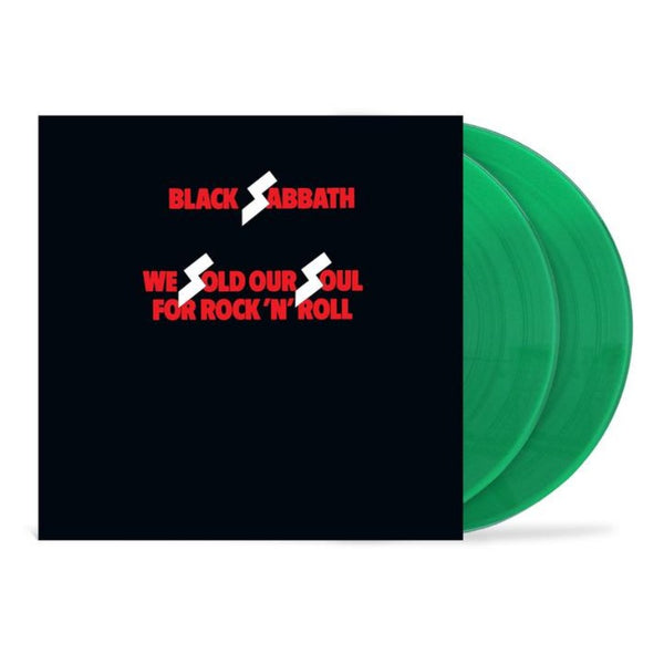 Black Sabbath - We Sold Our Soul for Rock N Roll Exclusive Limited Edition Green Vinyl 2LP Record