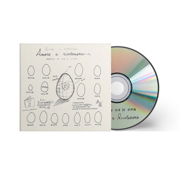 Eugenio In Via Di Gioia - Amore e Rivoluzione Exclusive Limited Edition Autographed CD Disc