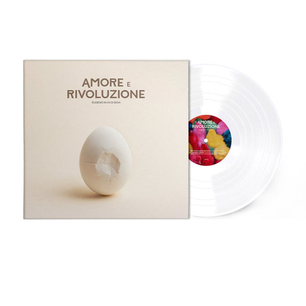 Eugenio In Via Di Gioia - Amore e Rivoluzione Exclusive Limited Edition Autographed White Color Vinyl LP Record