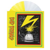 Bad Brains - Bad Brains Exclusive Limited Edition Yellow/Clear Split Vinyl LP Record