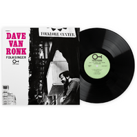 Folksinger Dave Van Ronk Club Edition Classics Black Vinyl LP VMP ROTM