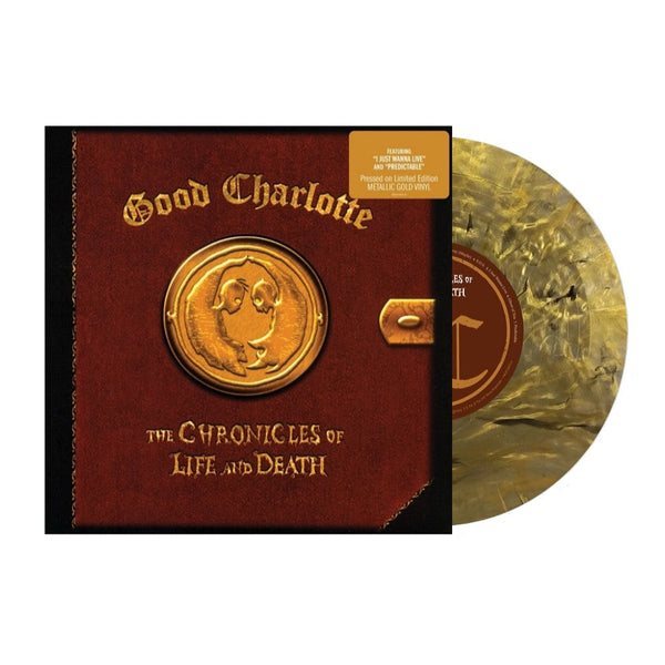 Good Charlotte - The Chronicles Of Life And Death Exclusive Limited Edition Metallic Gold Color Vinyl LP