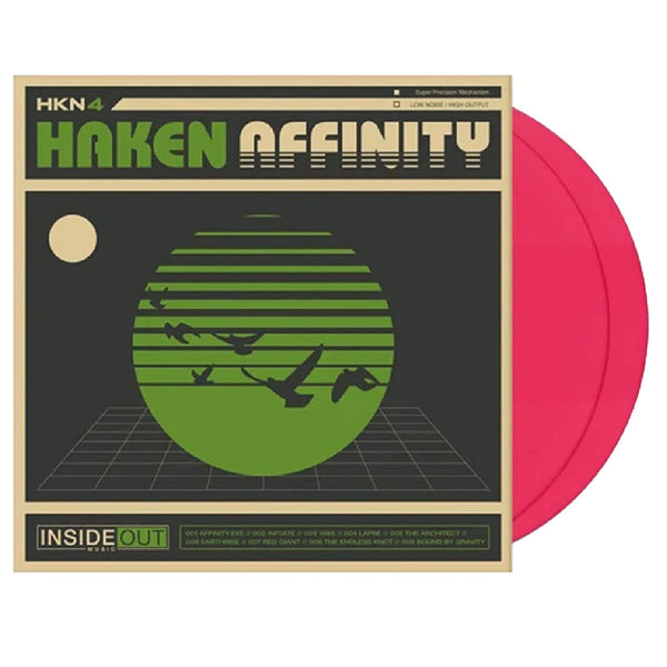 Haken - Affinity Exclusive Limited Edition Hot Pink Color Vinyl 2LP +CD Record