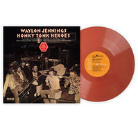 Waylon Jennings - Honky Tonk Heroes Exclusive ROTM Club Edition Rust Color Vinyl LP Record