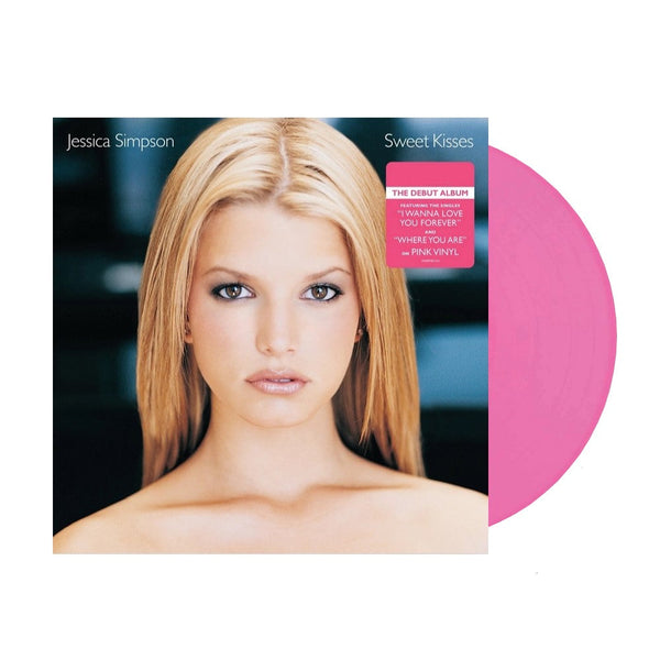 Jessica Simpson - Sweet Kisses Exclusive Limited Edition Opaque Pink Color Vinyl LP Record
