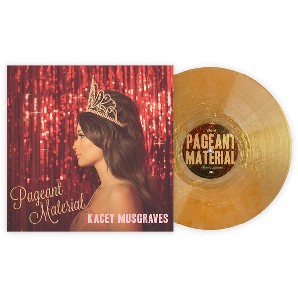 Kacey Musgraves - Pageant Material Exclusive Country ROTM Gold Nugget Colored Vinyl LP
