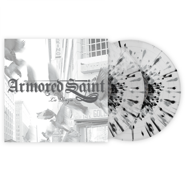 Armored Saint - La Raza Exclusive Black & Grey Splatter with Clear Vinyl 2xLP [VMP Anthology]