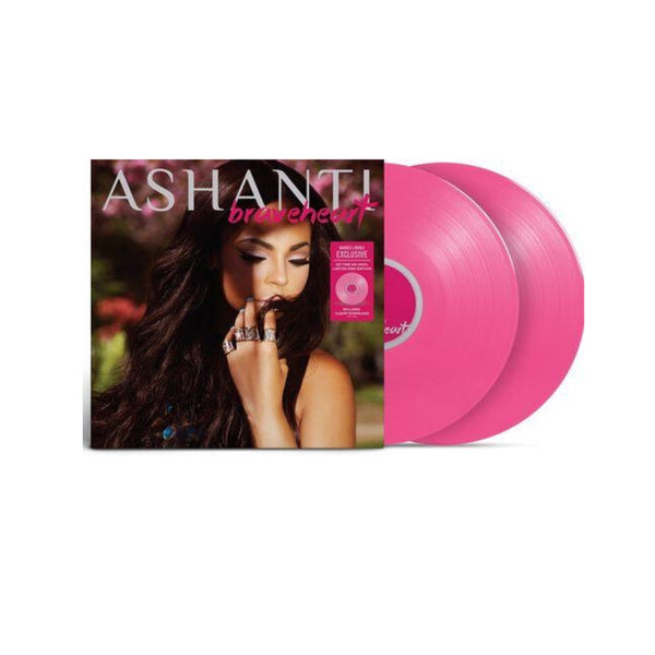 Ashanti - Braveheart Exclusive Pink Color Vinyl 2x LP Record