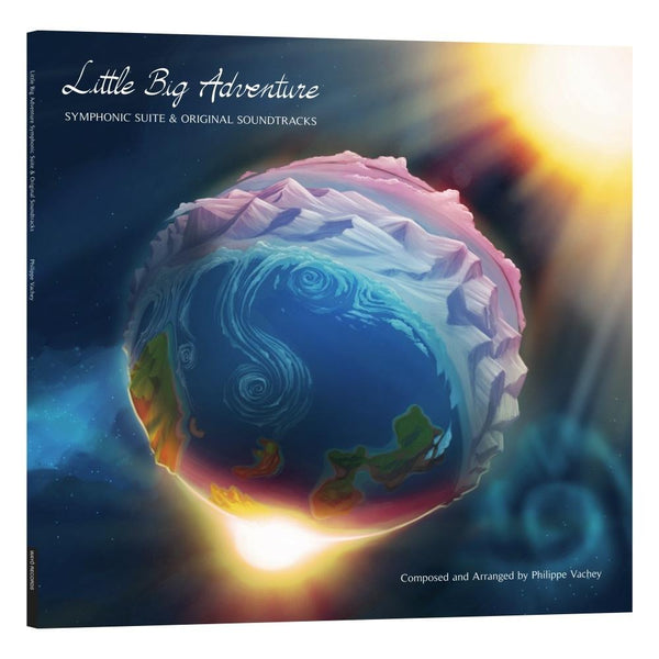Little Big Adventure Symphonic Suite Soundtrack Exclusive Ancestral Blue 2LP Vinyl