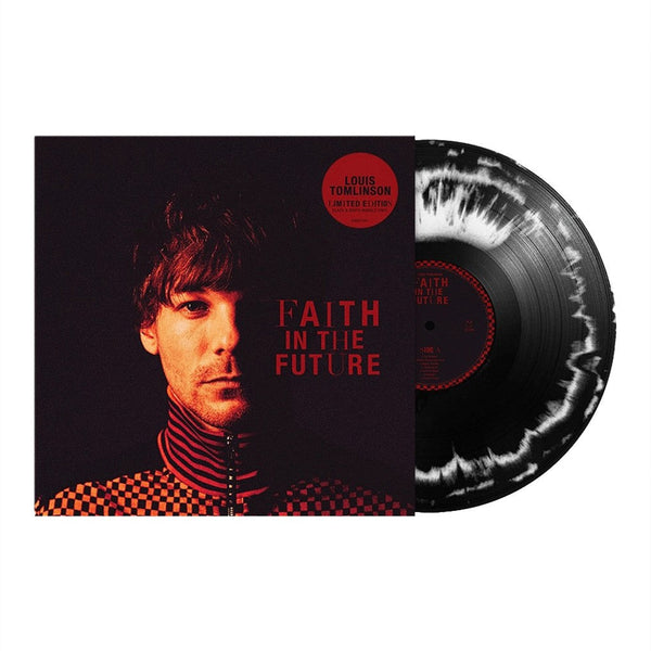 Louis Tomlinson - Faith In The Future Exclusive Silver, Clear And White  Marble Deluxe Vinyl – Entegron LLC