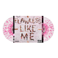 Lucki - Flawless Like Me Exclusive Clear with Pink Splatter Color Vinyl 2x LP Record