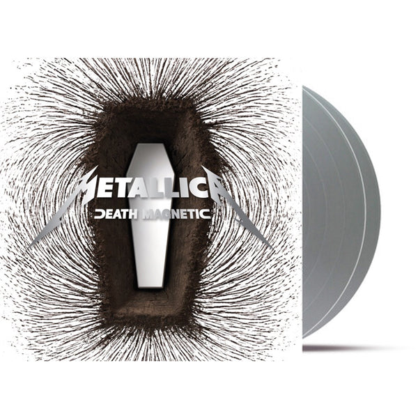 Metallica - Death Magnetic Exclusive Silver Color Vinyl 2x LP Record
