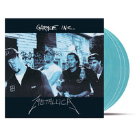 Metallica - Garage Inc Exclusive Fade To Blue Color Vinyl 3x LP Record