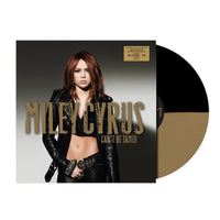 Miley Cyrus - Can't Be Tamed Exclusive Gold/Black Limited Edition Dipped Vinyl LP