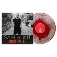 Sam Hunt - Montevallo Exclusive Crimson Tie-Dye LP Vinyl Record [Club Edition]