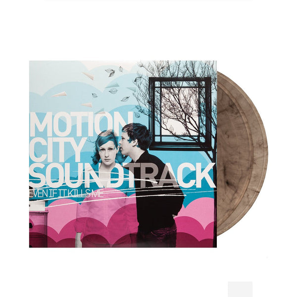 Motion City Soundtrack - Even If It Kills Me Exclusive Clear with Black Smoke Color Vinyl 2x LP Limited Edition #500 Copies