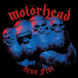 Motorhead - Iron Fist (40th Anniversary) Exclusive Blue/Black Swirl Color Vinyl LP Record