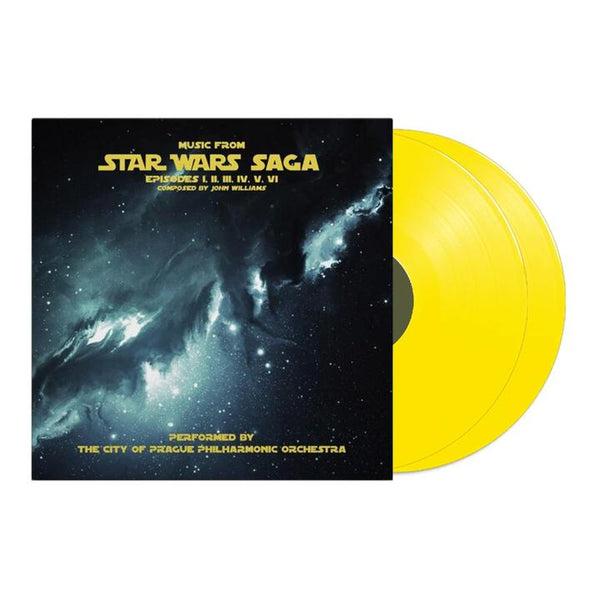 City of Prague Philharmonic Orchestra - Music From Star Wars Saga I-VI  Exclusive Limited Edition Translucent Yellow Vinyl LP