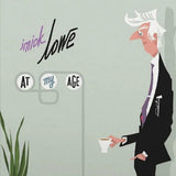 Nick Lowe - At My Age Exclusive Limited Edition Purple/White Pinewheel Color Vinyl LP Record