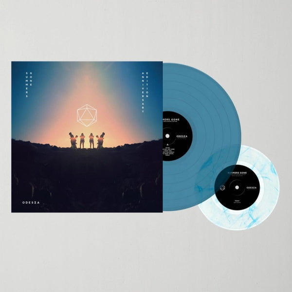 Odesza - Summer's Gone 10 Year Anniversary Exclusive Limited Edition Blue/Blue Marble Color Vinyl LP