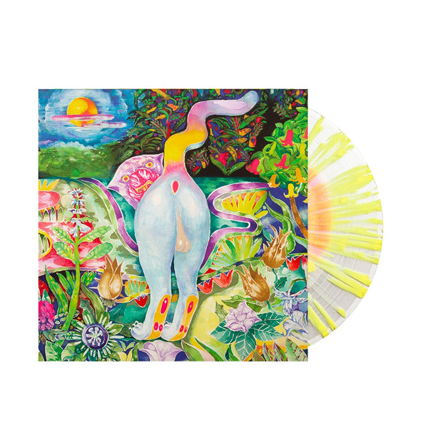 OSEES - Panther Rotate Exclusive Magenta/Clear with Yellow Splatter Color Vinyl LP Limited Edition #750 Copies
