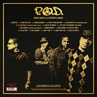P.O.D. - When Angels & Serpents Dance Exclusive Transparent Red Color Vinyl 2x LP Record