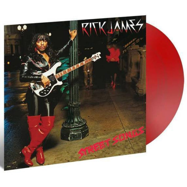 Rick James - Street Songs Exclusive Limited Edition Red Colored Vinyl LP Record