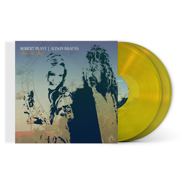 Robert Plant Alison Krauss Raise The Roof Exclusive Transparent Yellow Vinyl LP Record