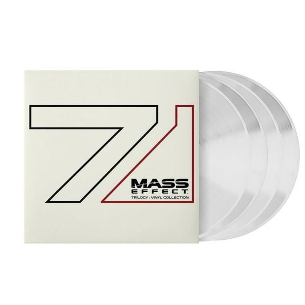 Mass Effect Trilogy OST Limited Edition Clear Color N7 4x Vinyl LP Box Set VGM