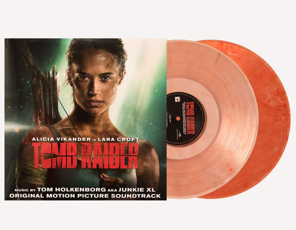 Tomb Raider -  Exclusive Limited Edition Clear Red Mixed Color Vinyl 2LP VGNM
