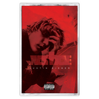 Justin Bieber Exclusive Justice Alternate Cover II Red Limited Edition Cassette