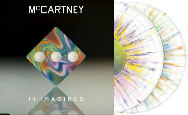 Paul McCartney III -  Imagined Exclusive Limited Edition Splatter Colored Vinyl LP Record