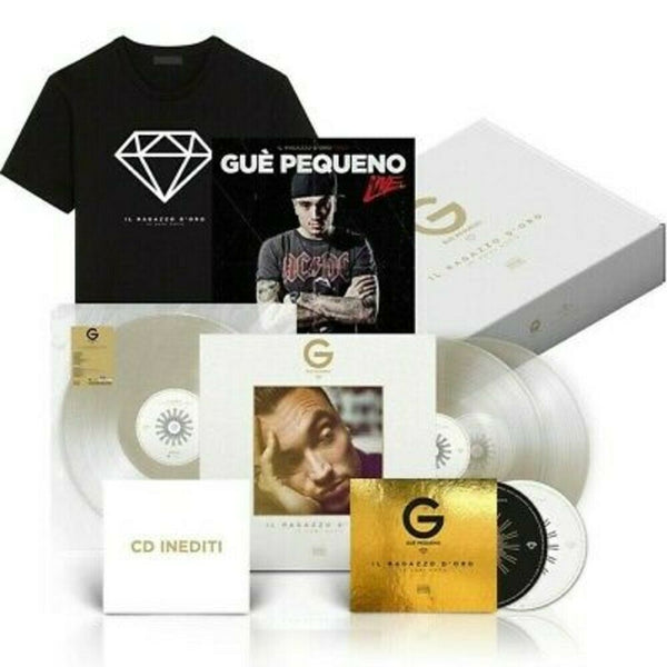 Gue Pequeno - The Golden Boy 10 Years Later Super Deluxe Gold Vinyl Signed Boxset