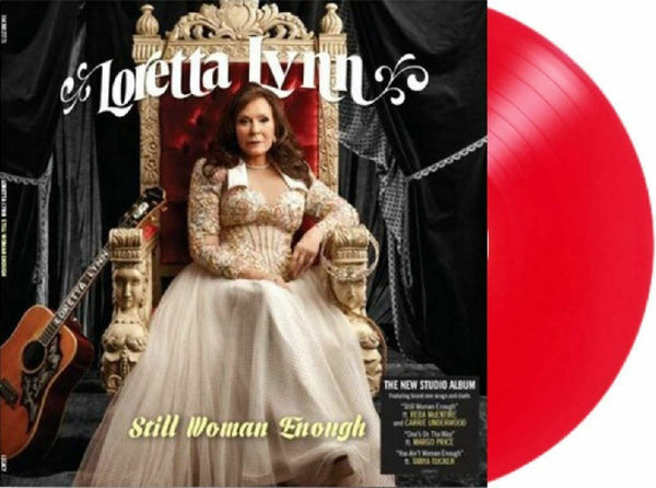 Loretta Lynn - Still Woman Enough Exclusive Limited Opaque Red Color Vinyl LP