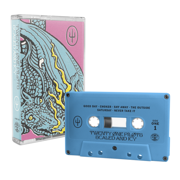 Twenty One Pilots Scaled And Icy Exclusive Limited Blue Cassette Tape