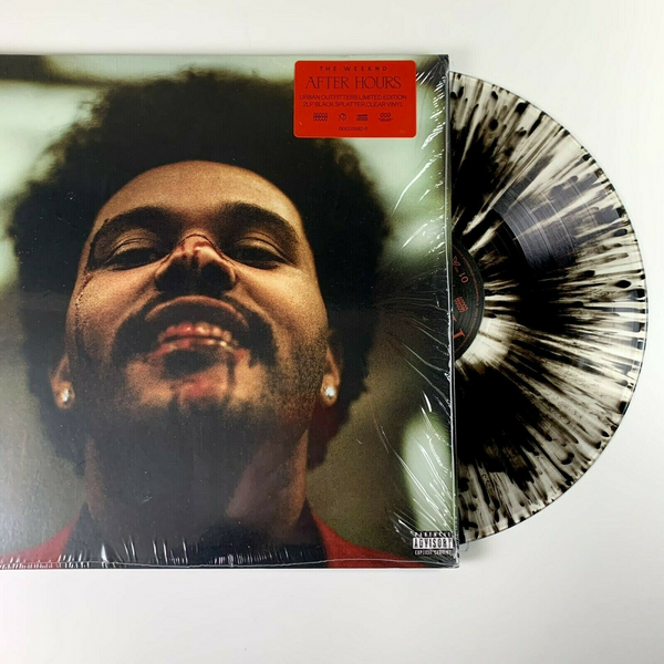 The Weeknd - After Hours Exclusive Limited Clear Splatter Vinyl LP x/5000