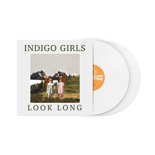 Indigo Girls ‎- Look Long Exclusive SIGNED Opaque White Colored Vinyl 2LP #/500
