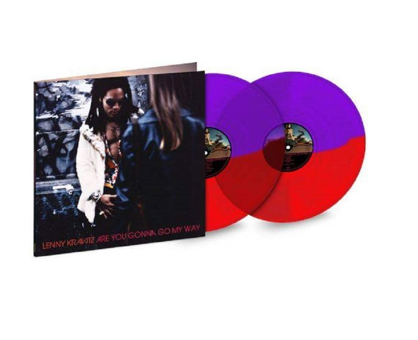 Lenny Kravitz ‎– Are You Gonna Go My Way Exclusive Red Purple Split 2x Vinyl LP